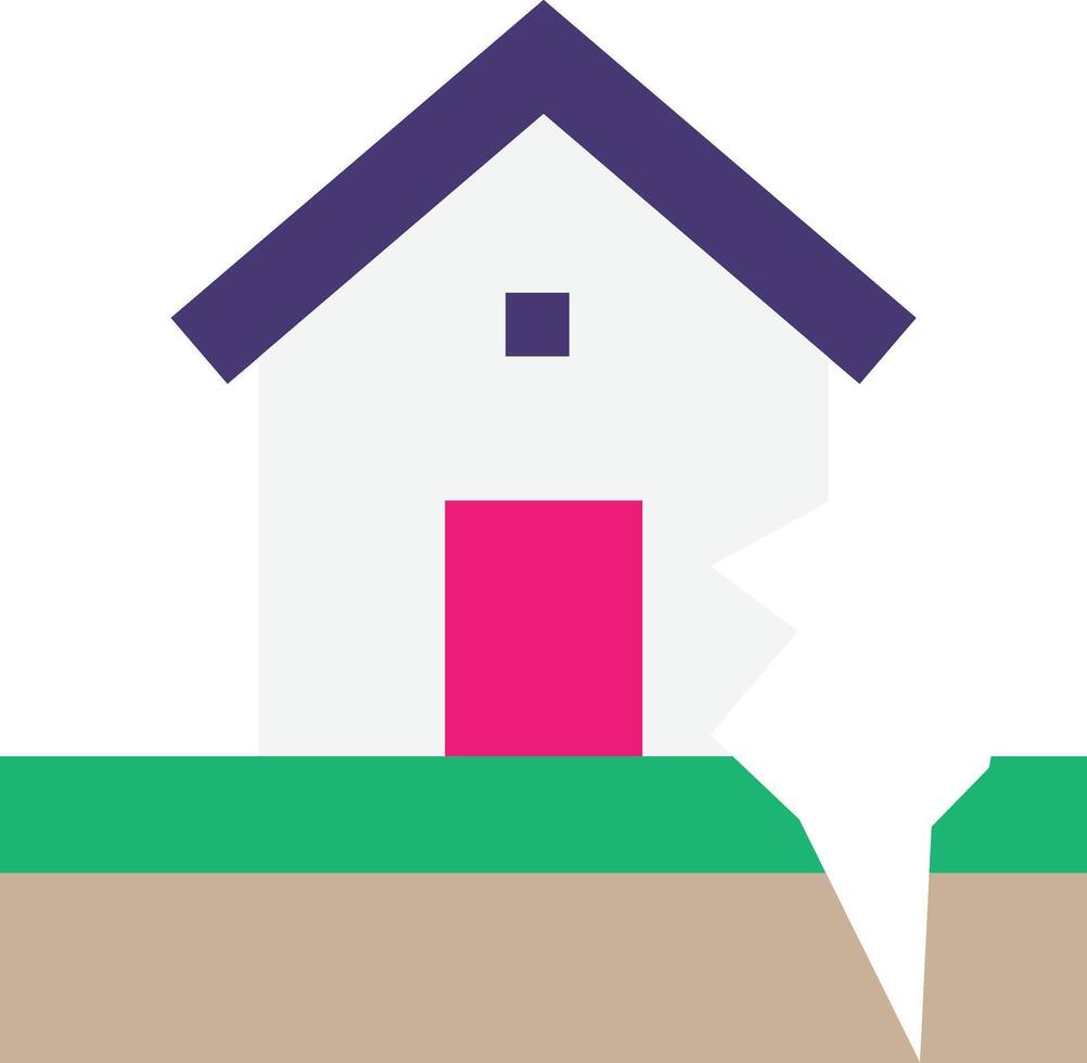 Earthquake Home World vector
