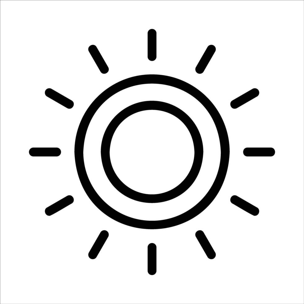 uva rays in flat design style vector