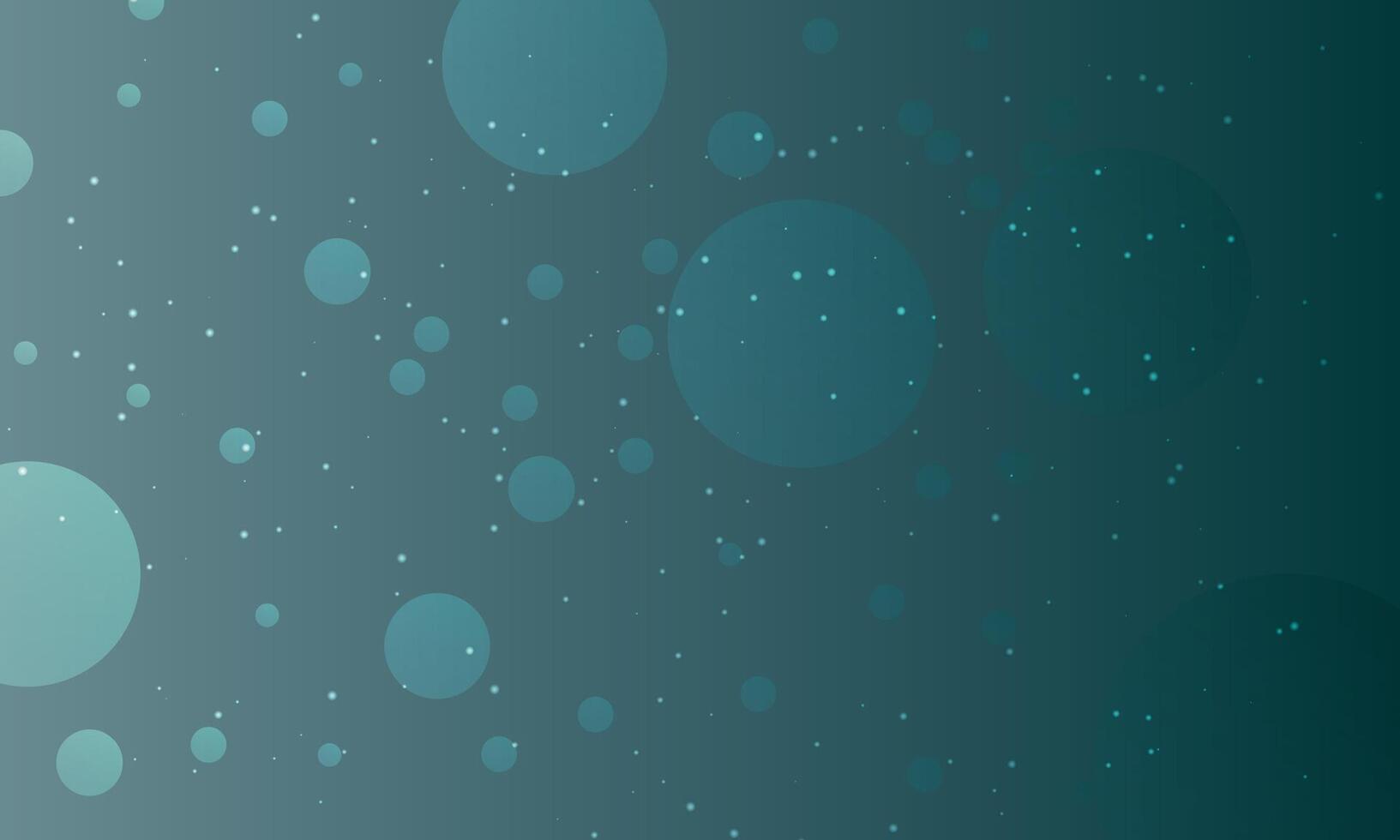abstract soft green blurred gradient background. circle bubbles. vector