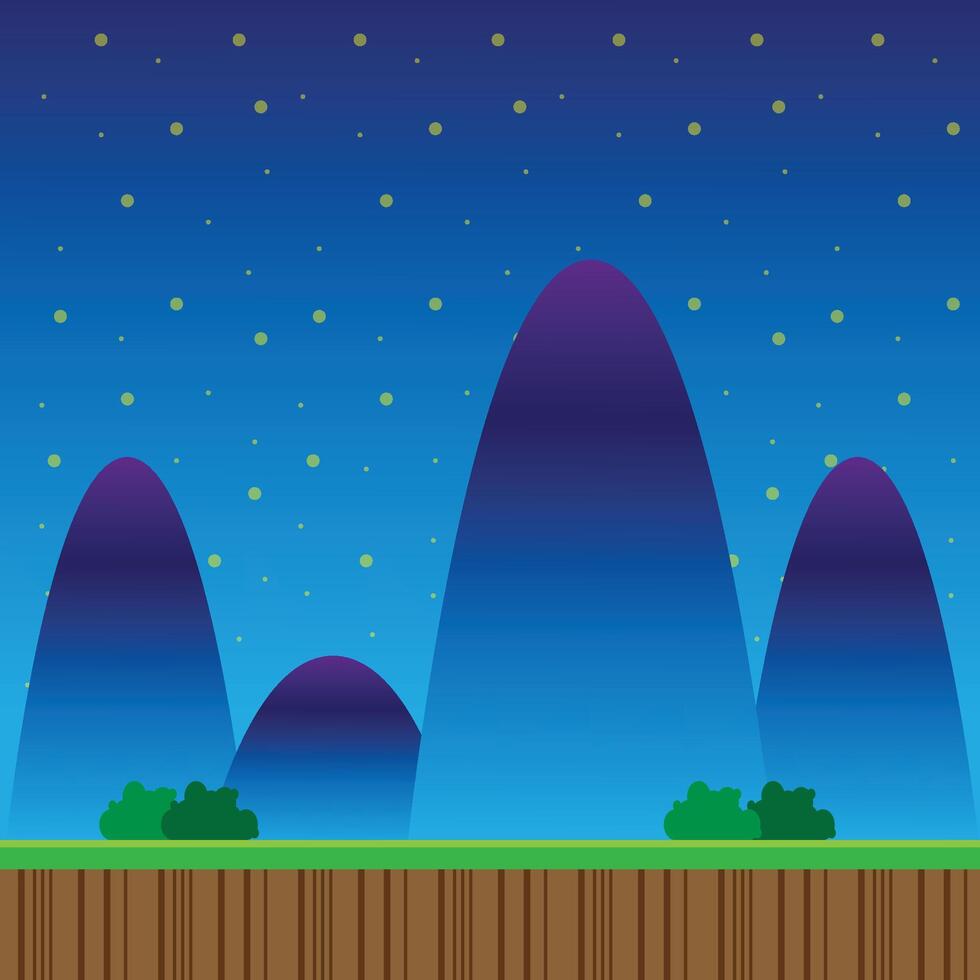Game Arena Set The Illustration vector