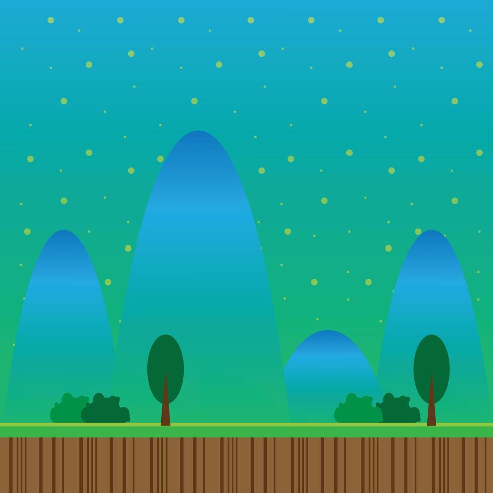 Game Arena Set The Illustration vector
