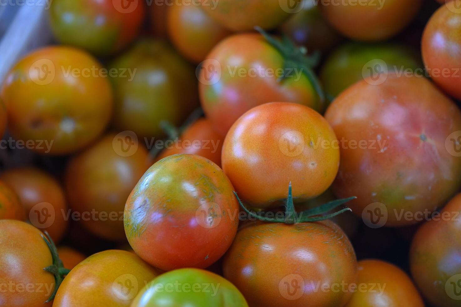 tomatoes in a box in a store in Cyprus 2 photo