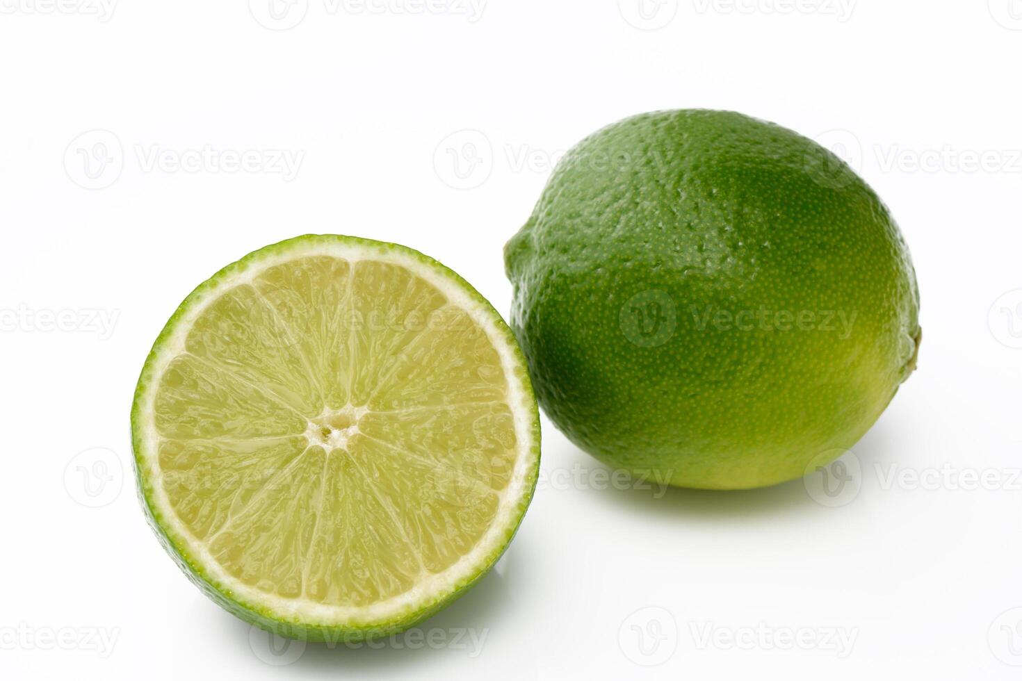 Citrus lime fruit isolated on white background cutout 1 photo