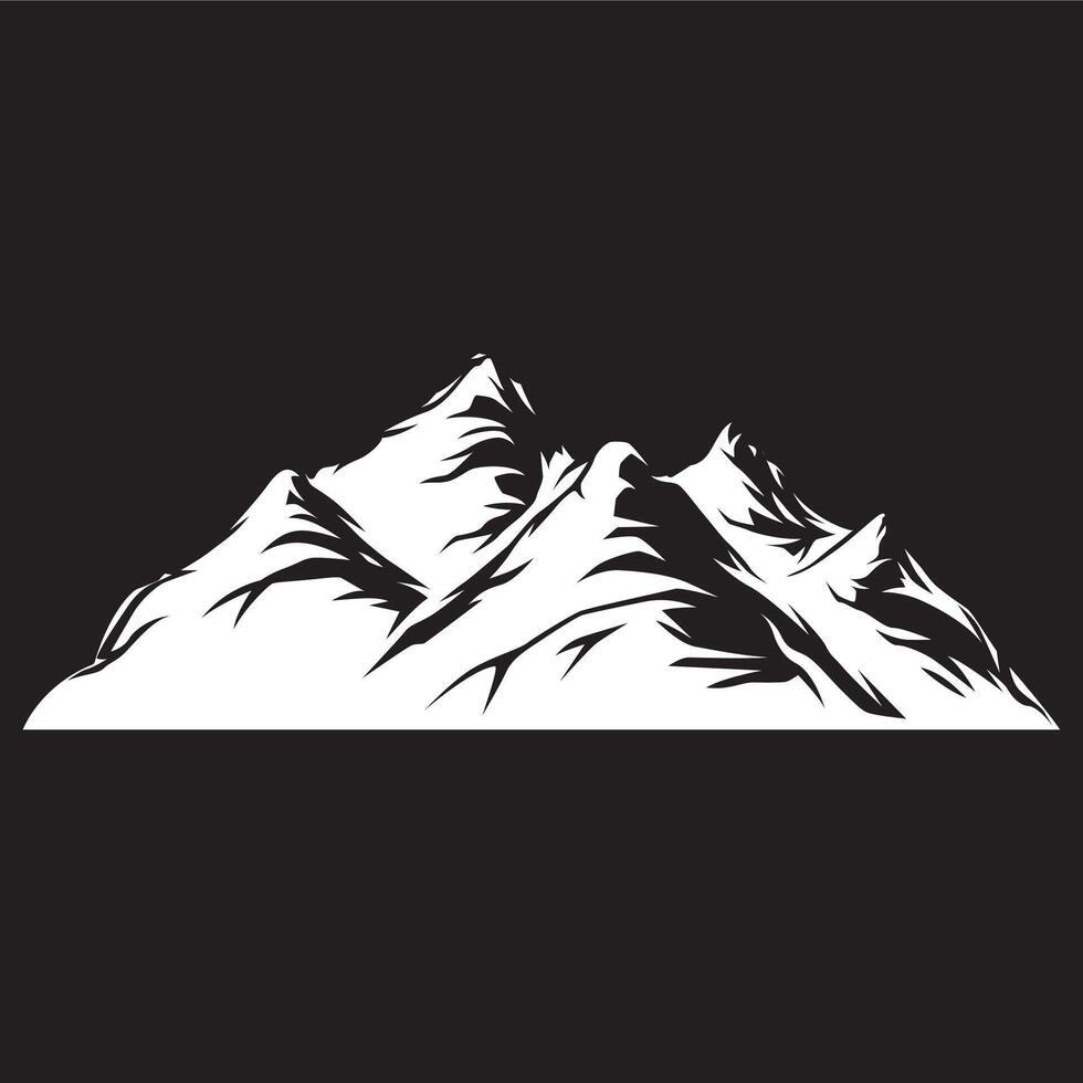 , Mountain T-shirt Design vector