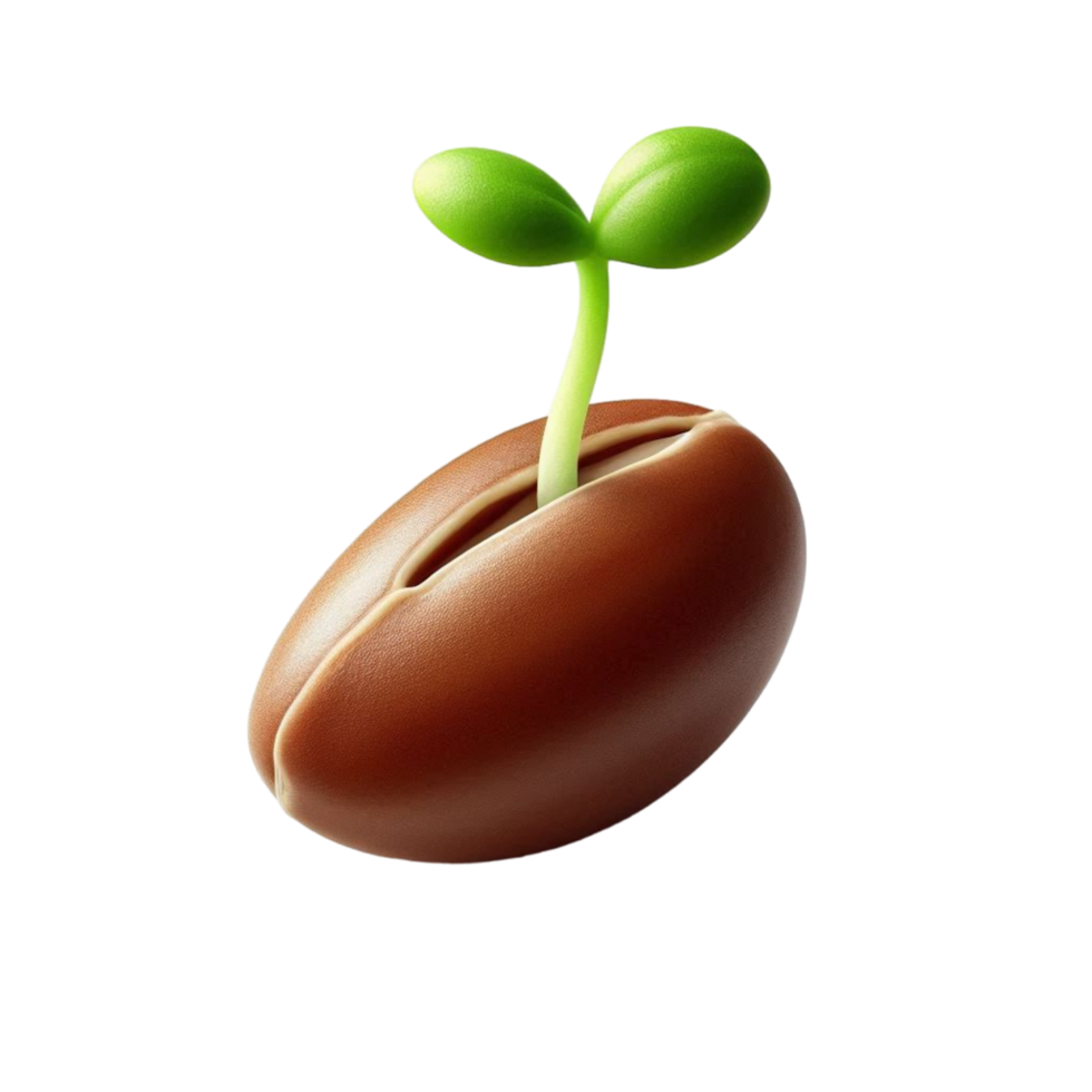 Generated Ai 3d Little Plant png