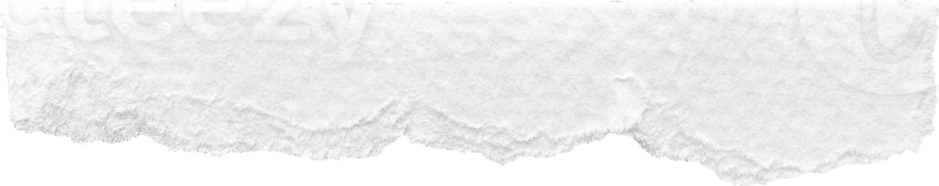 wit gescheurd papier getextureerde stuk png
