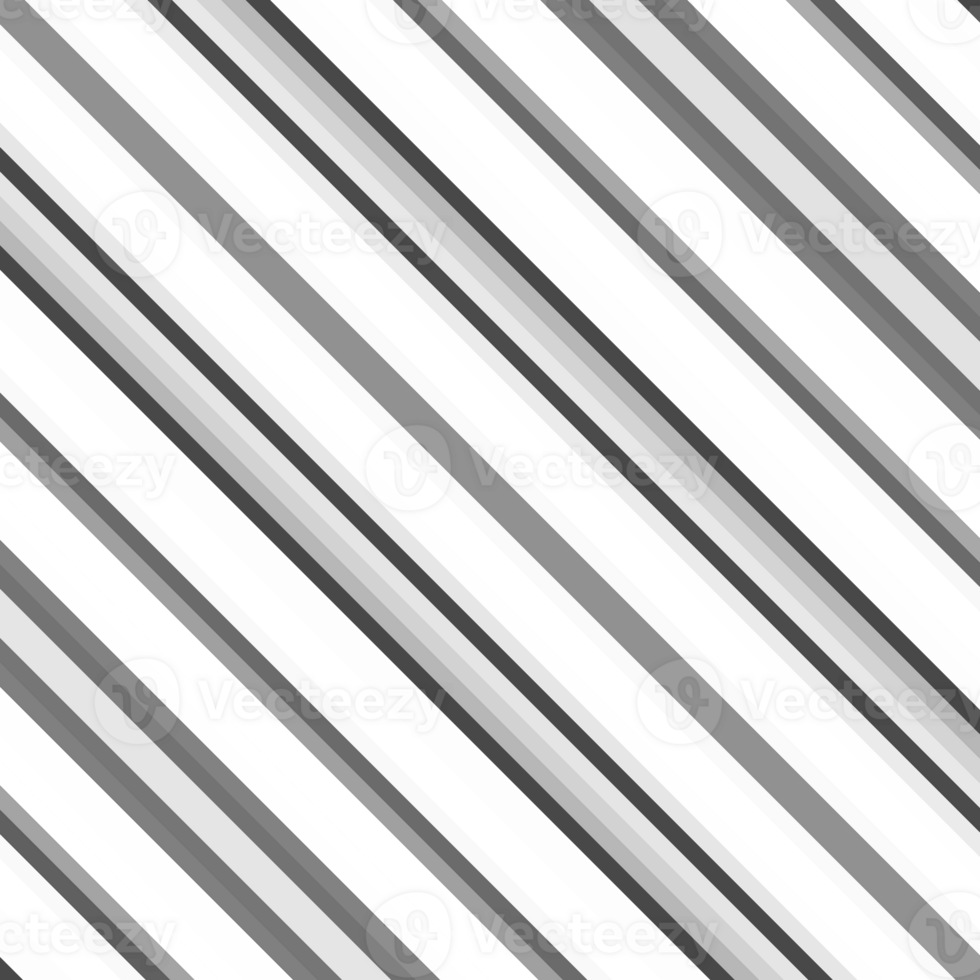 Black and white striped abstract background overlay. Motion effect. Graphic illustration with transparent background. png