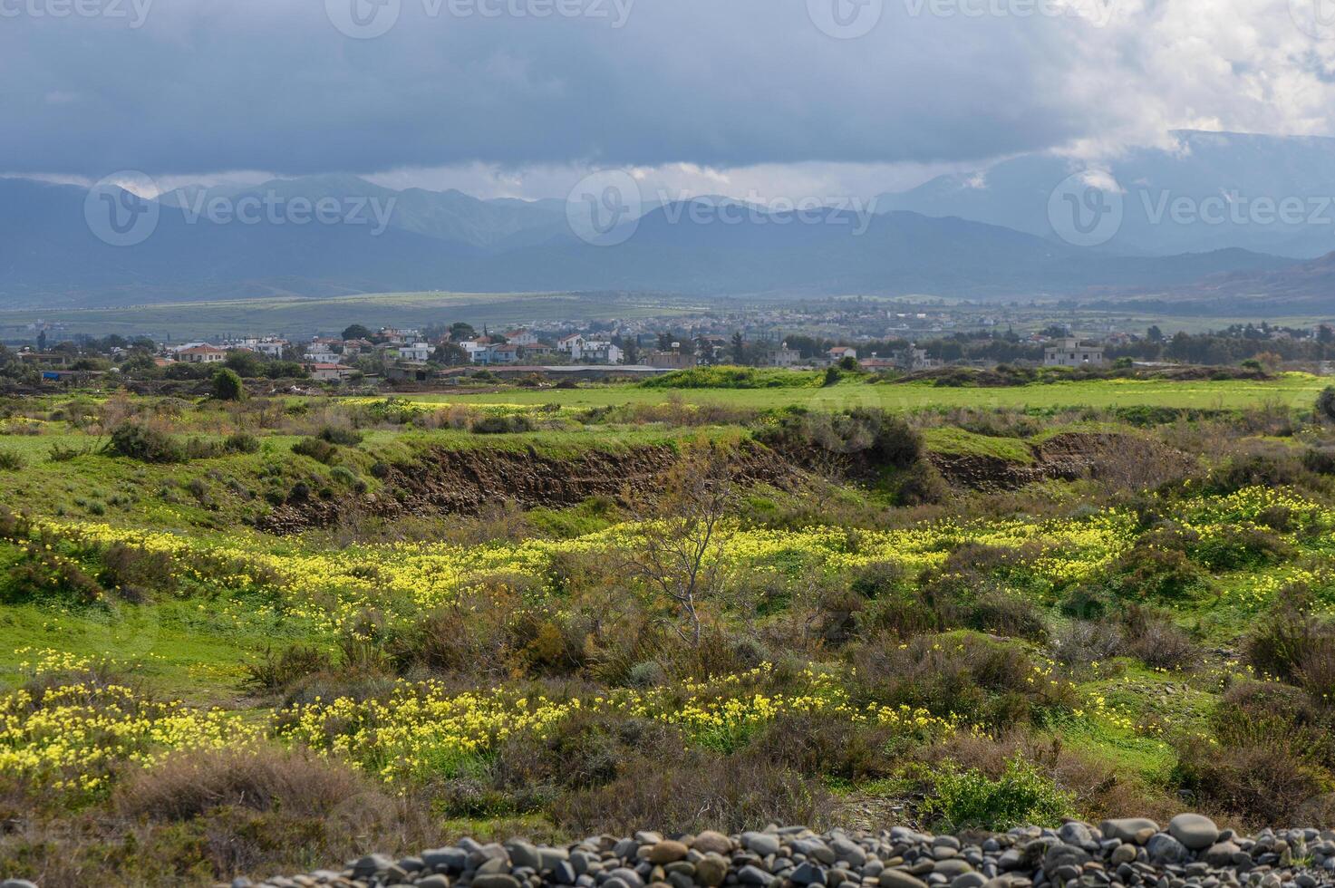 mountain view on a winter day in Cyprus 1 photo