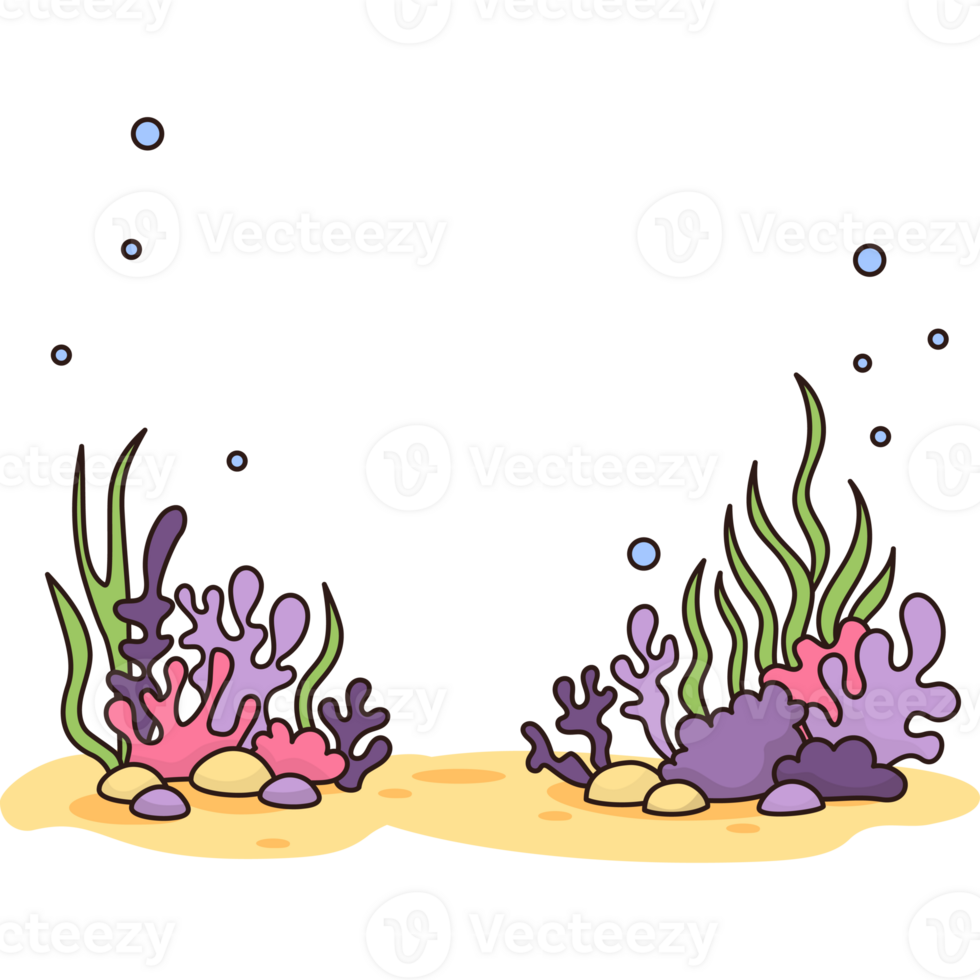 Underwater a bottom png