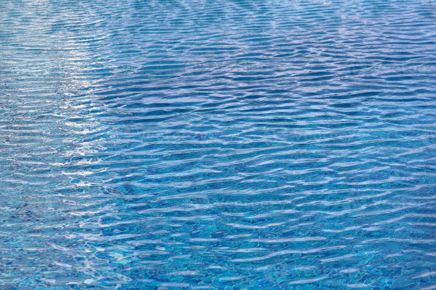 surface of blue swimming pool,background of water in swimming pool. 2 photo