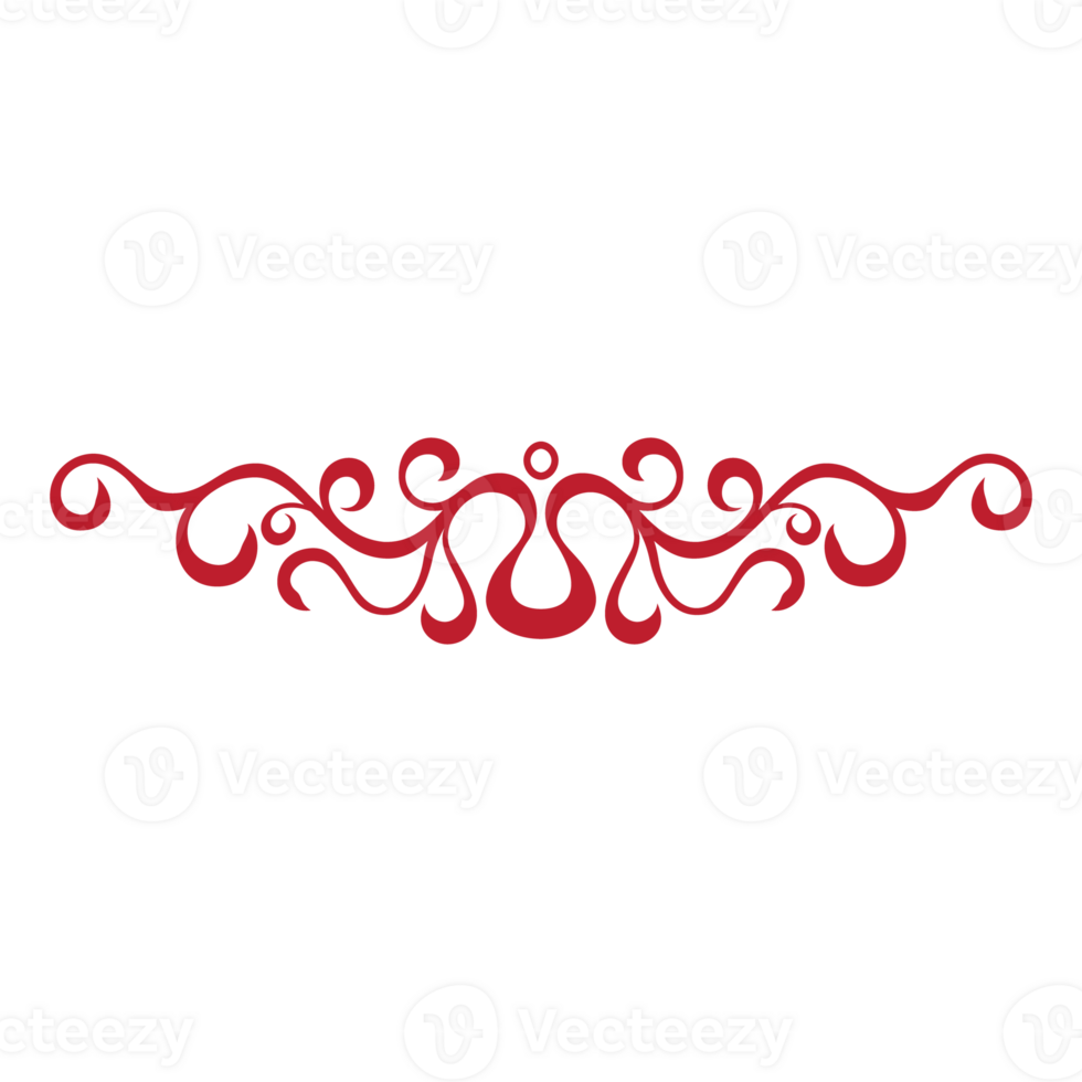 Frame with corner Thailand line floral for picture. border design, Fancy line borders png