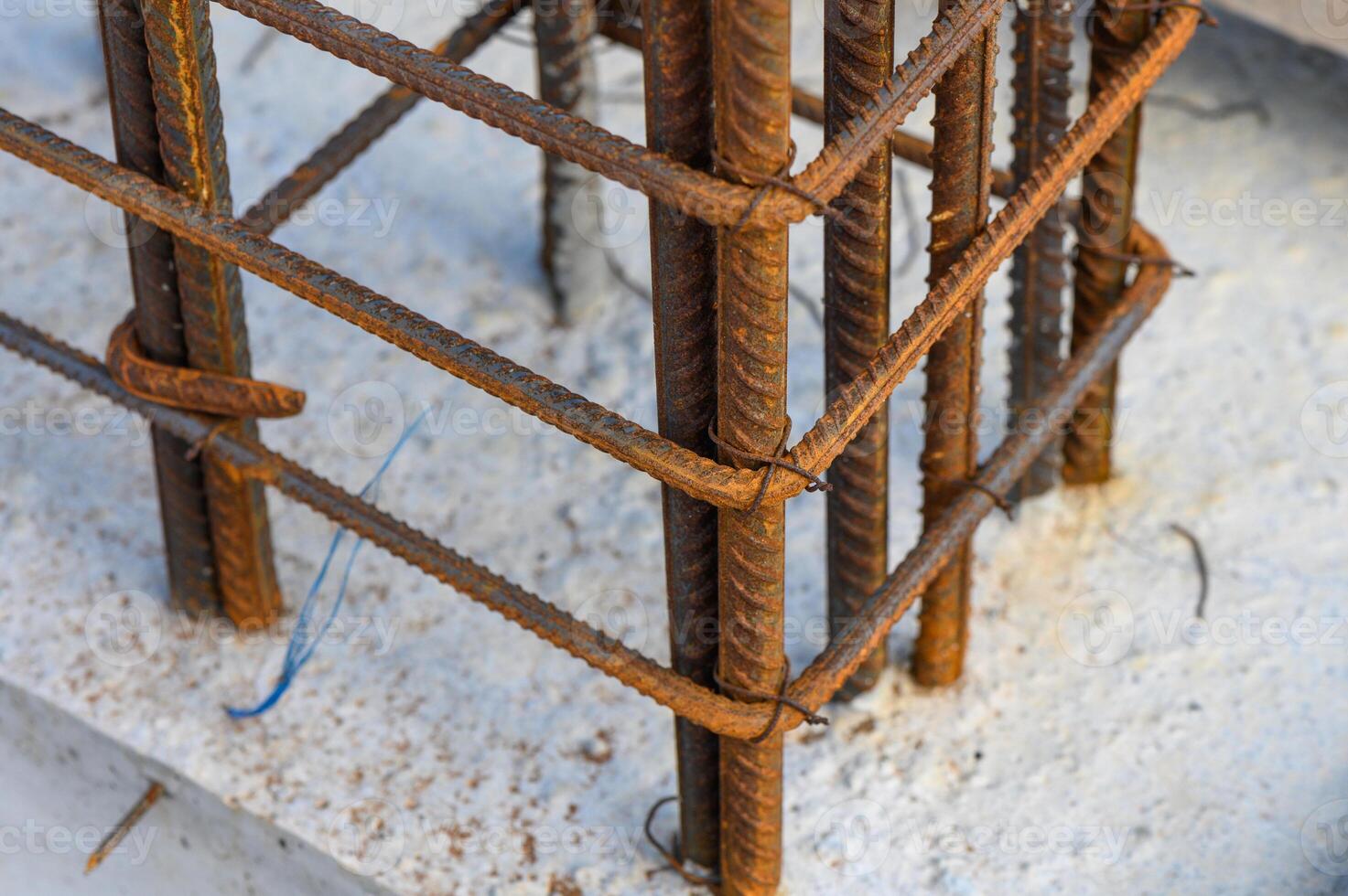 reinforcement at a construction site for concreting 6 photo
