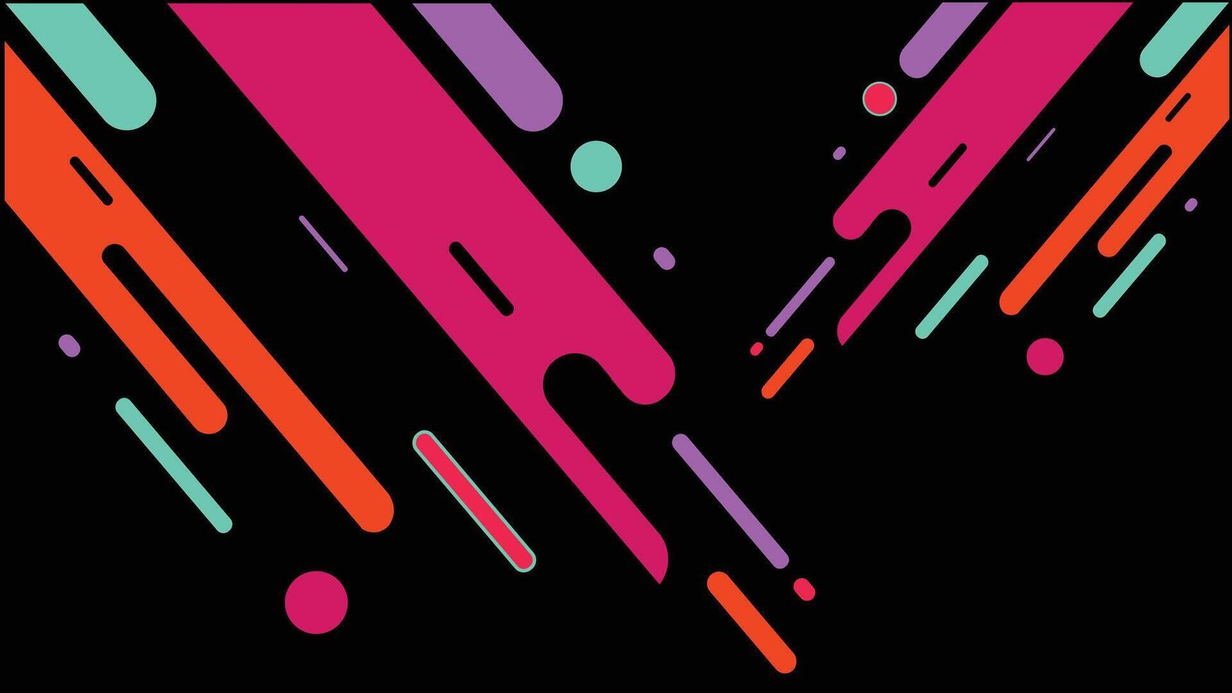 Colorful psychedelic background for a poster, card, flyer, banner, cover, invitation, brochure, or flyer vector