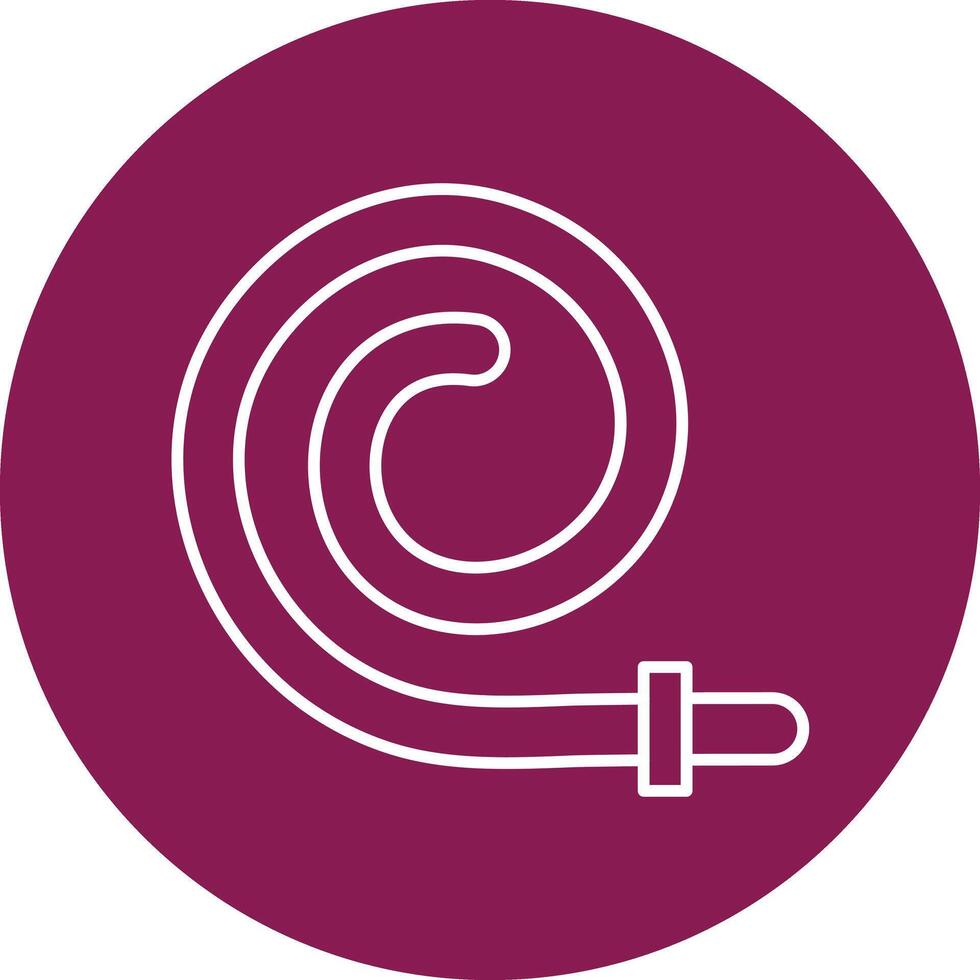 Party Blower Line Circle Icon Design vector