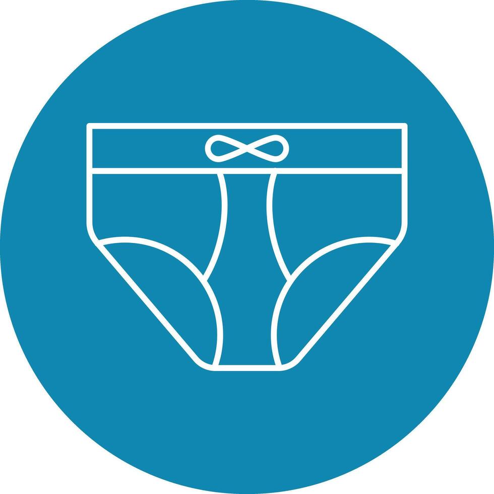 Underwear Icon Design vector