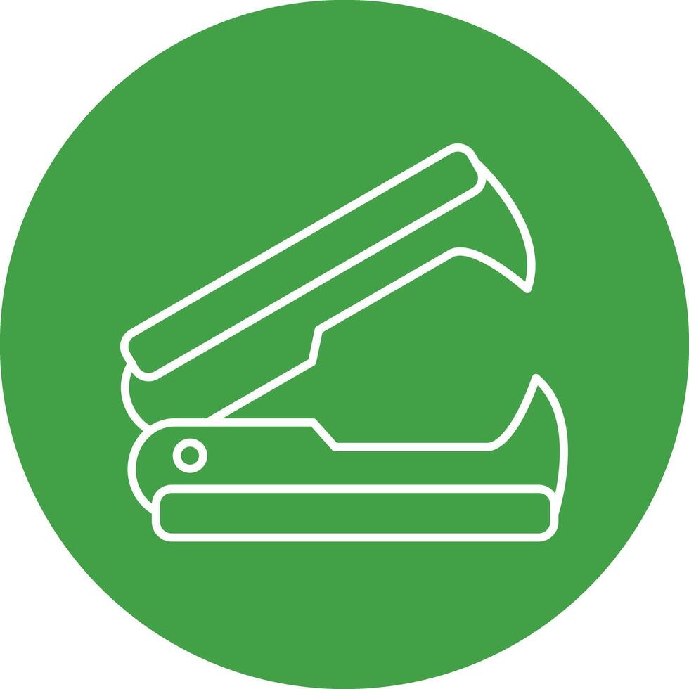 Stapler Remover Line Icon vector