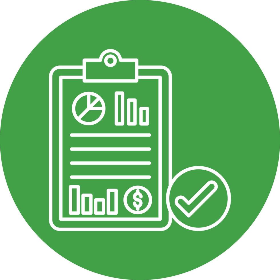 Standards Line Icon vector