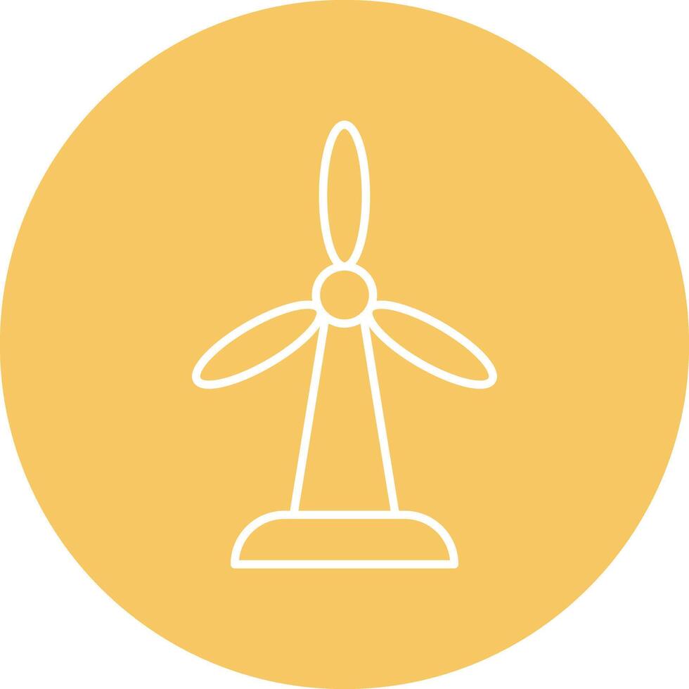 Windmill Icon Design vector