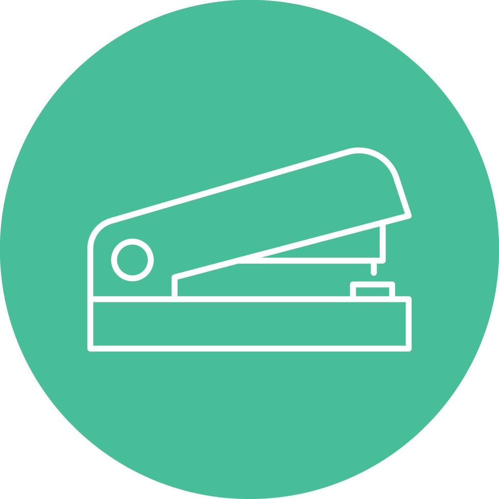 Stapler Line Icon vector