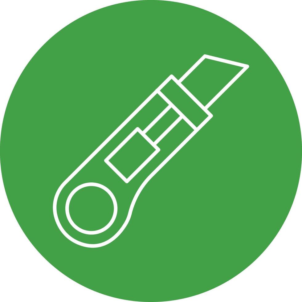 Cutter Line Icon vector