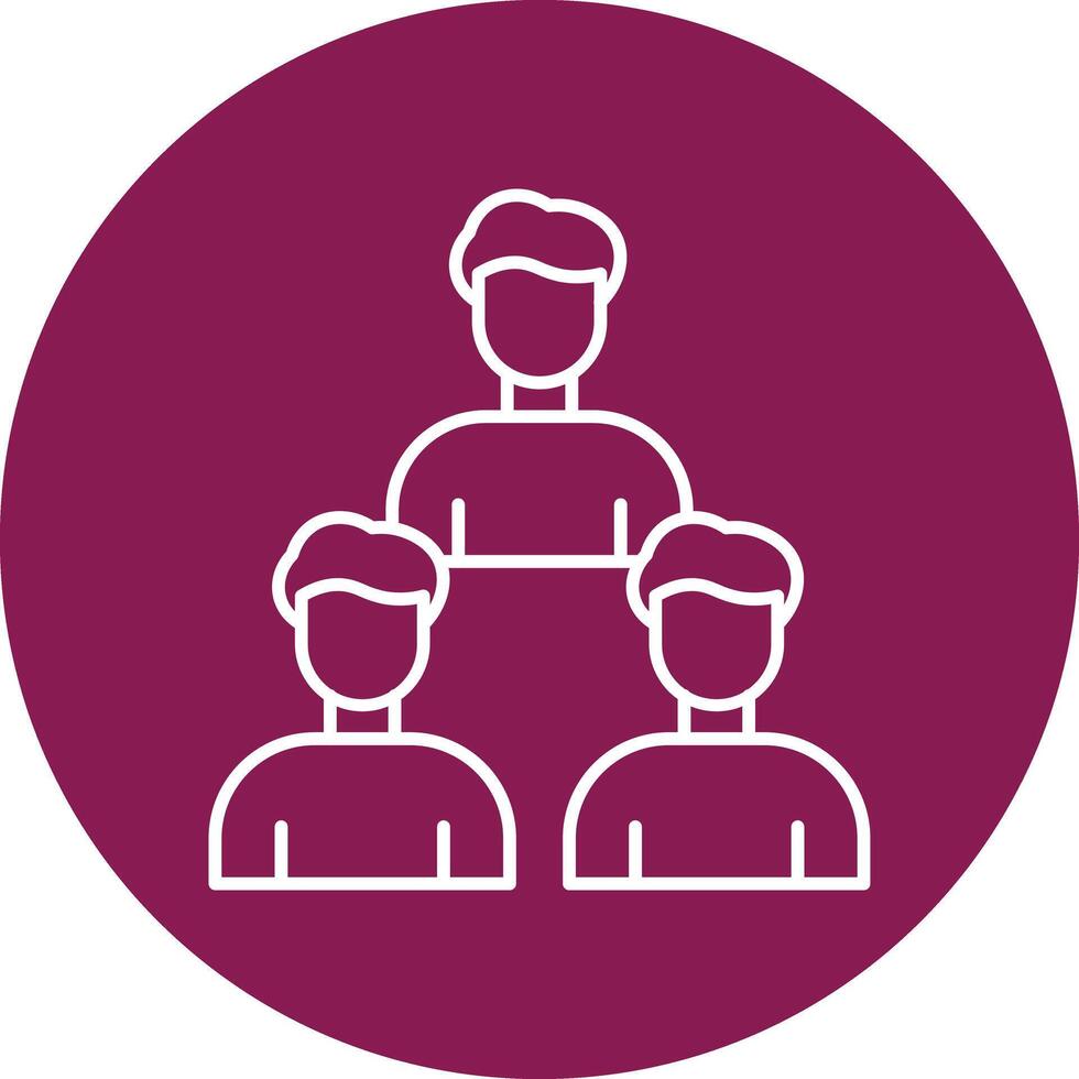 Forum Line Icon vector