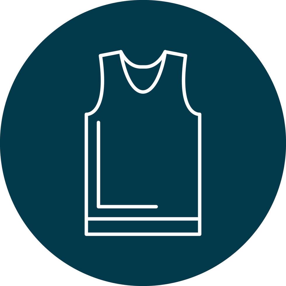 Sleevesless Shirt Icon Design vector