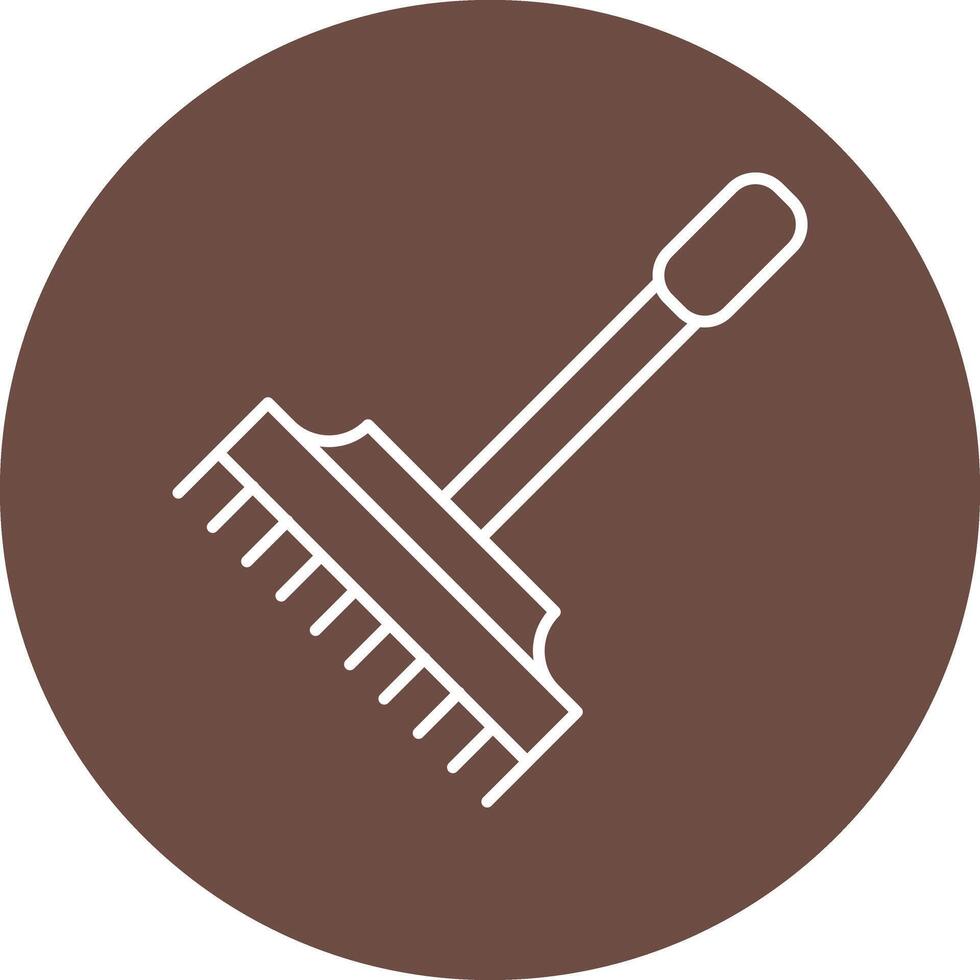 Rake Icon Design vector