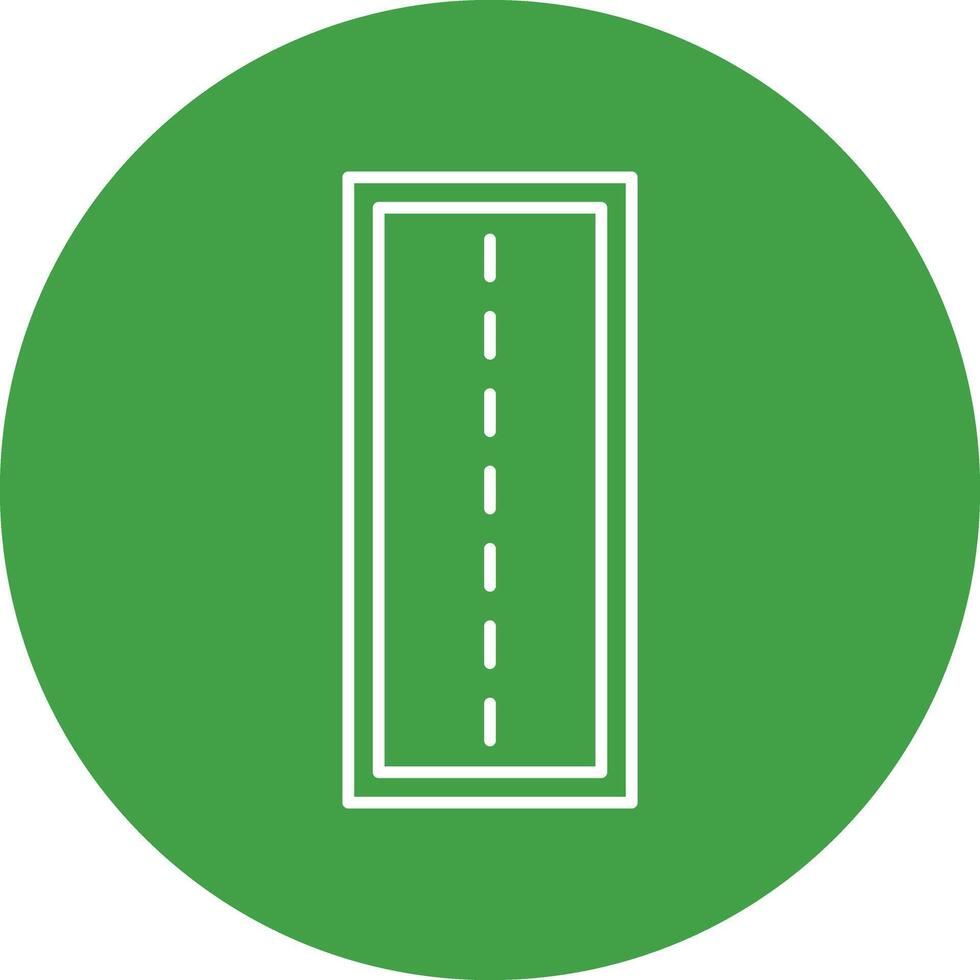 Street Line Circle Icon Design vector