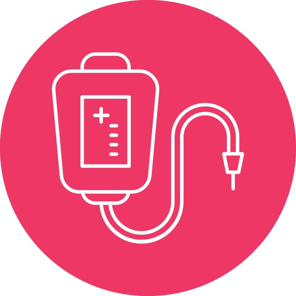 Infusion Icon Design vector