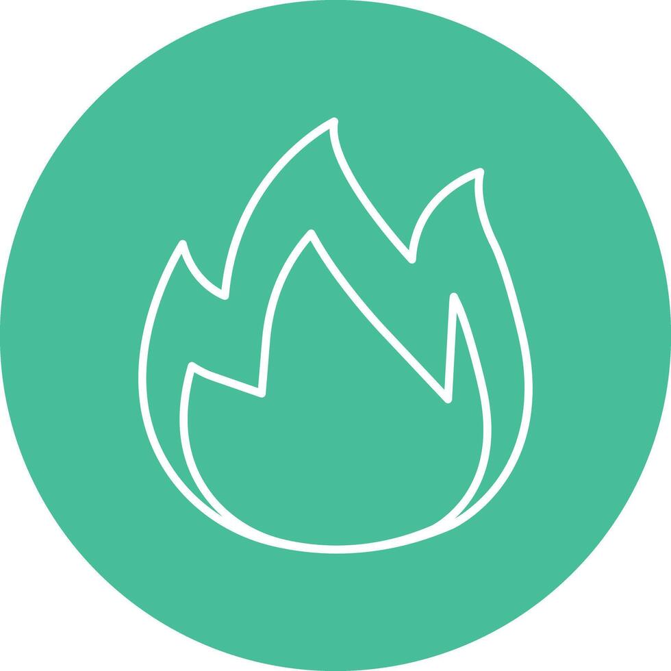 Burn Icon Design vector