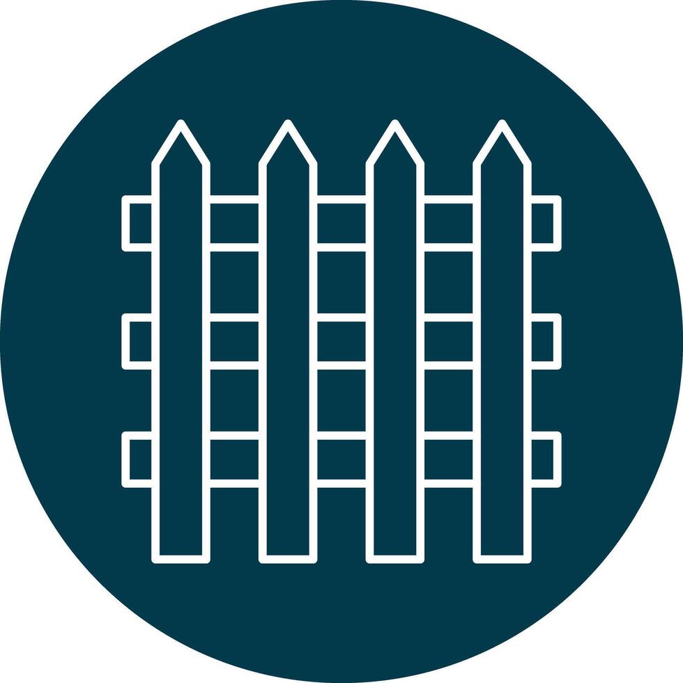 Fence Icon Design vector