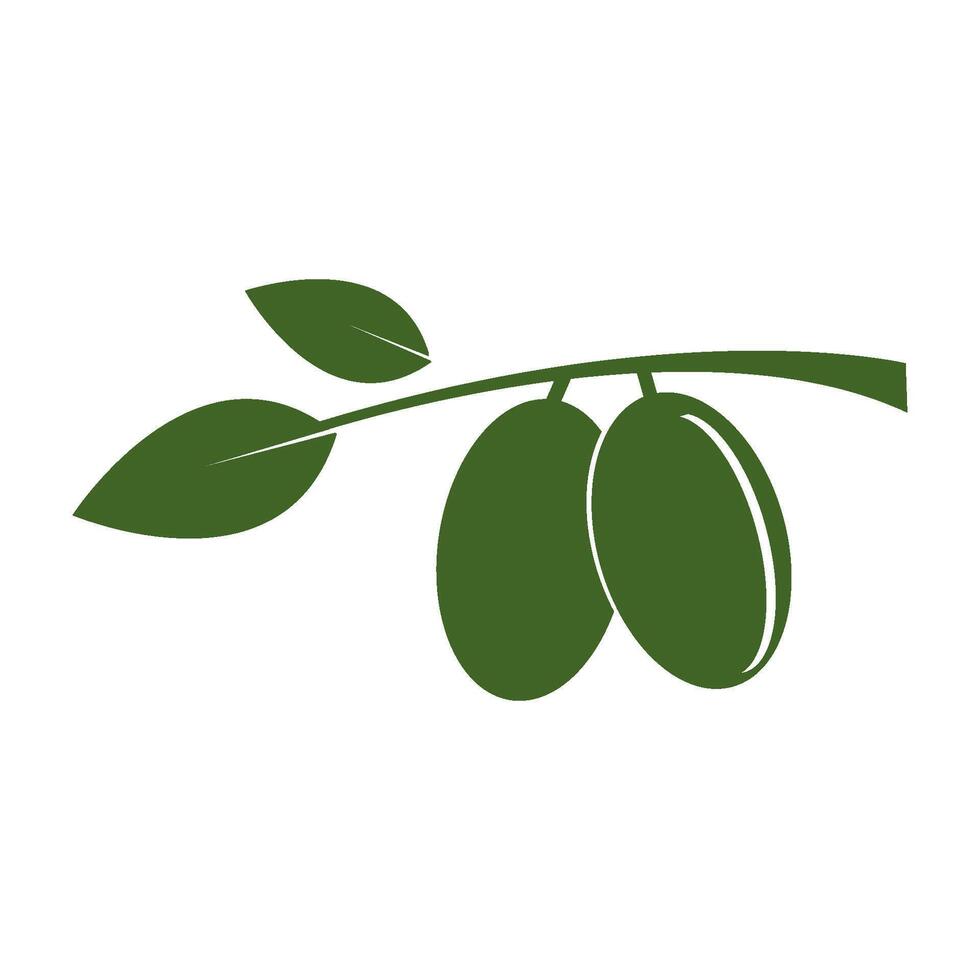 olive icon design vector
