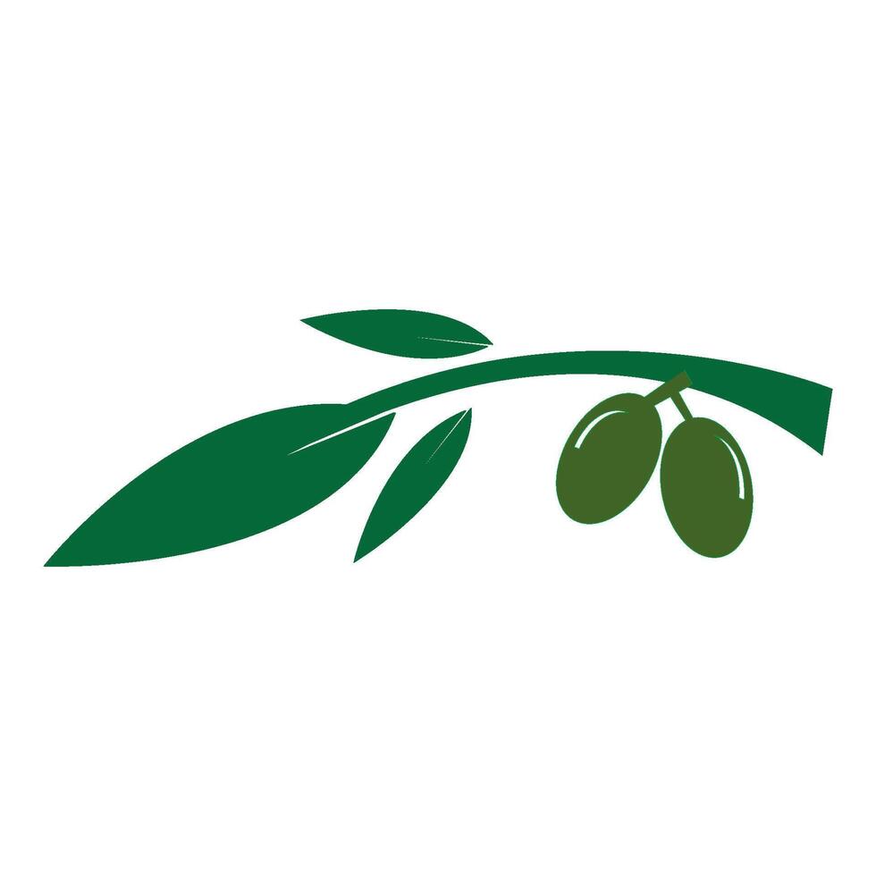 olive icon design vector