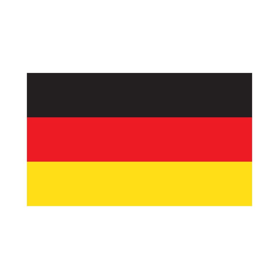 german flag icon vector