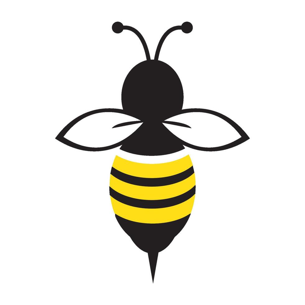 Bee icon design vector