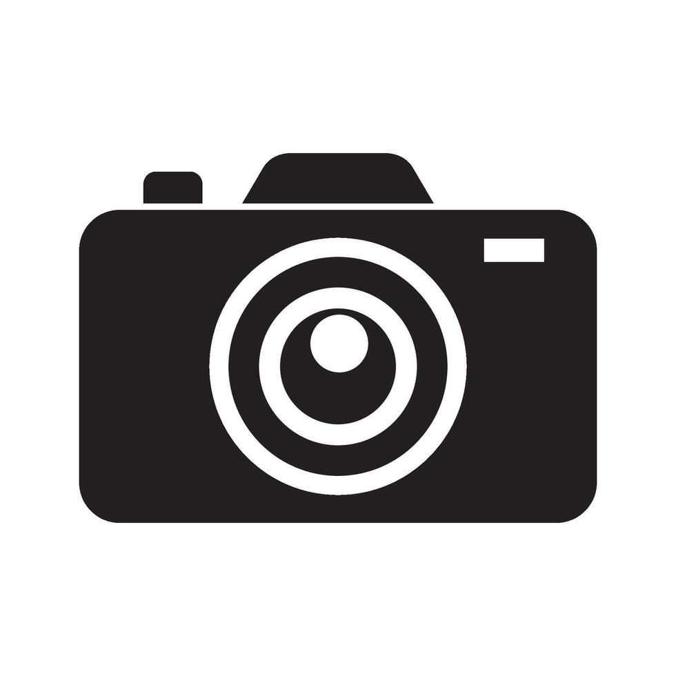 camera icon design vector