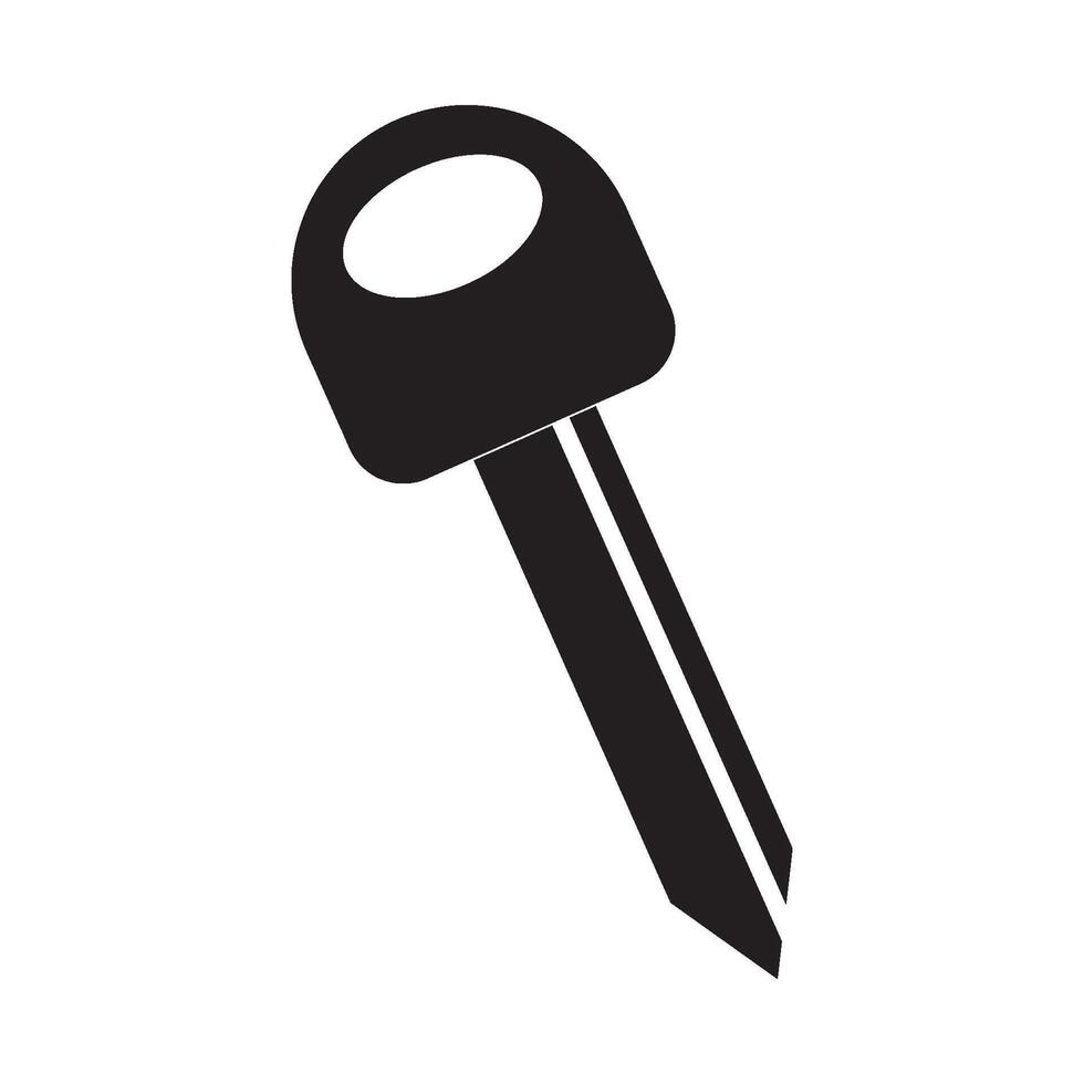 car key icon, vector