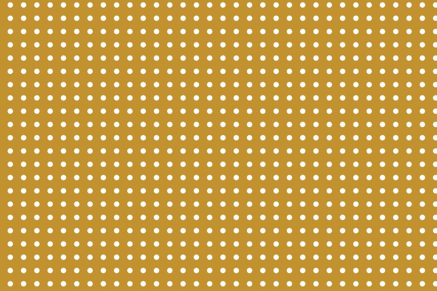 Prisimple abstract white color polka dot pattern on metal gold color background yellow circles on a yellow backgroundnt vector