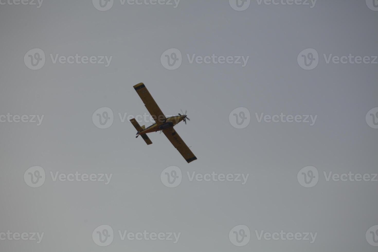 Air Tractor AT-802 Fire fighting Aircraft puts out a forest fire photo