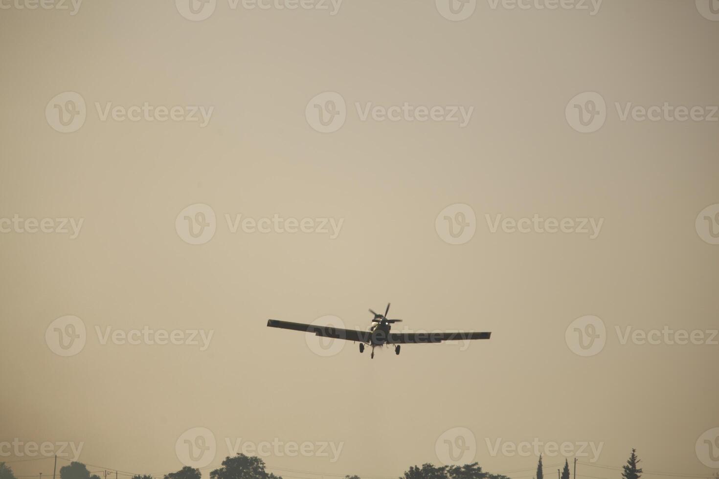 Air Tractor AT-802 Fire fighting Aircraft puts out a forest fire photo