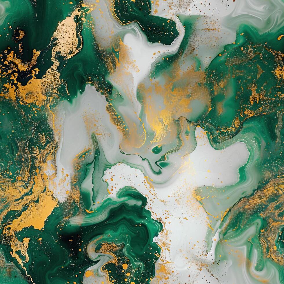 verde oro blanco mármol textura foto