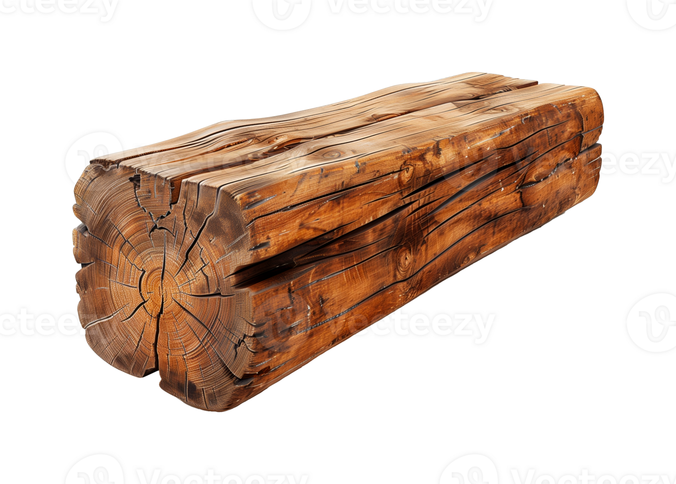 Wood square block. old wood block. png