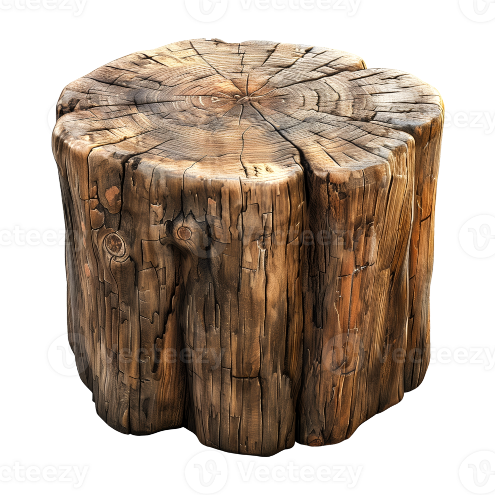 Wood cut part. wooden block. png