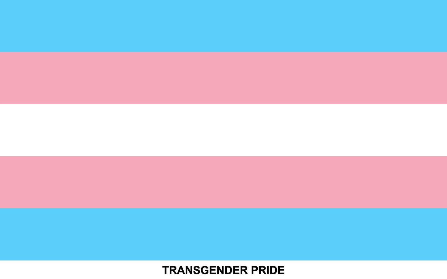 Flag of TRANSGENDER PRIDE, TRANSGENDER PRIDE flag vector