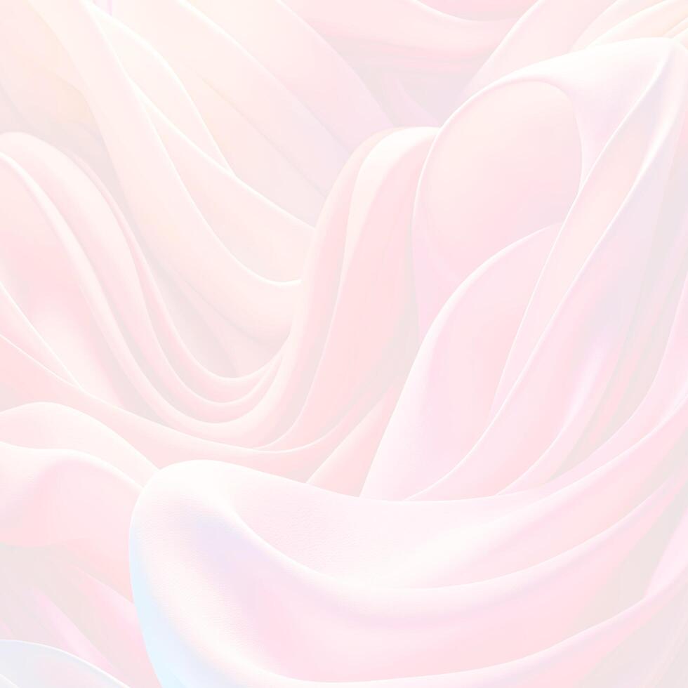 Abstract bright light pink and white cloth waves texture background soft wavy curve pattern photo