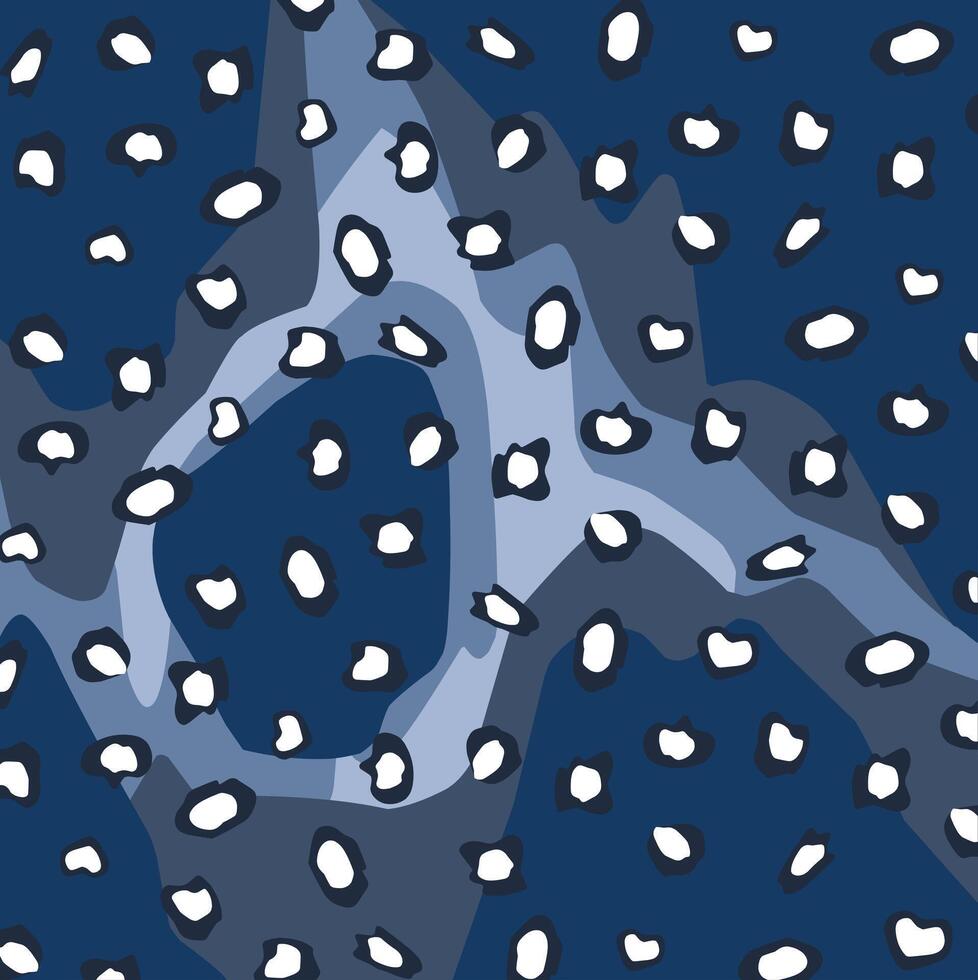 Blue sky background with white drops vector