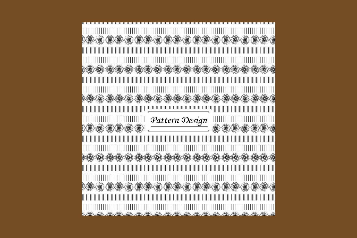The pattern is used to make a printed pattern fabric. vector
