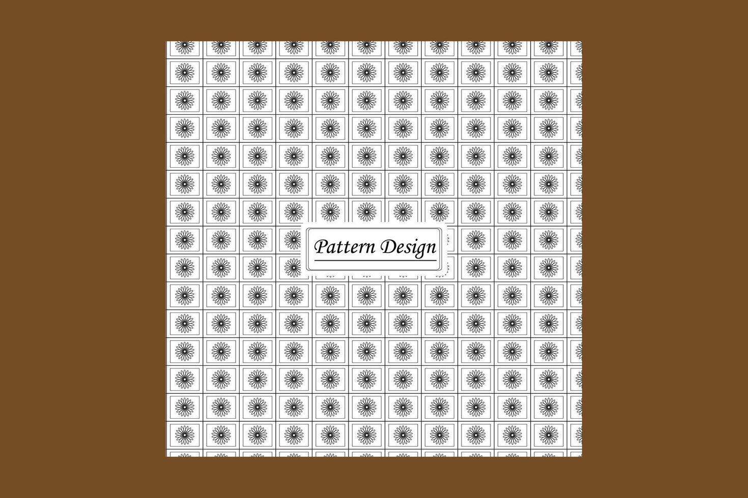 The pattern is used to make a printed pattern fabric. vector