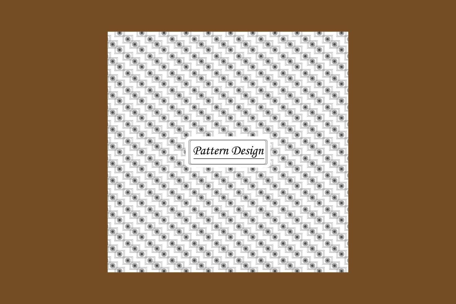 The pattern is used to make a printed pattern fabric. vector