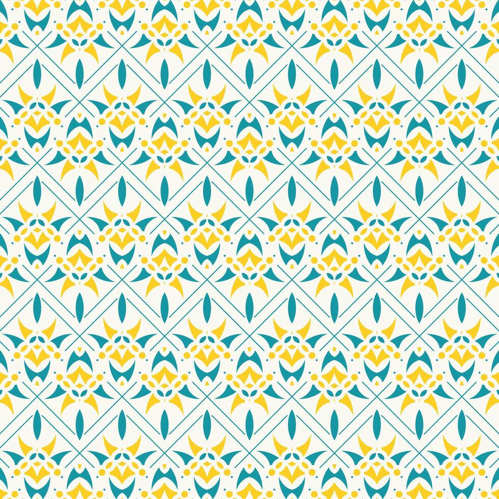 Colorful abstract geometric pattern design vector